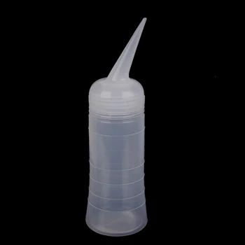 

Portable Hair Color Applicator Bottle with Angle Tip Graduated Scale