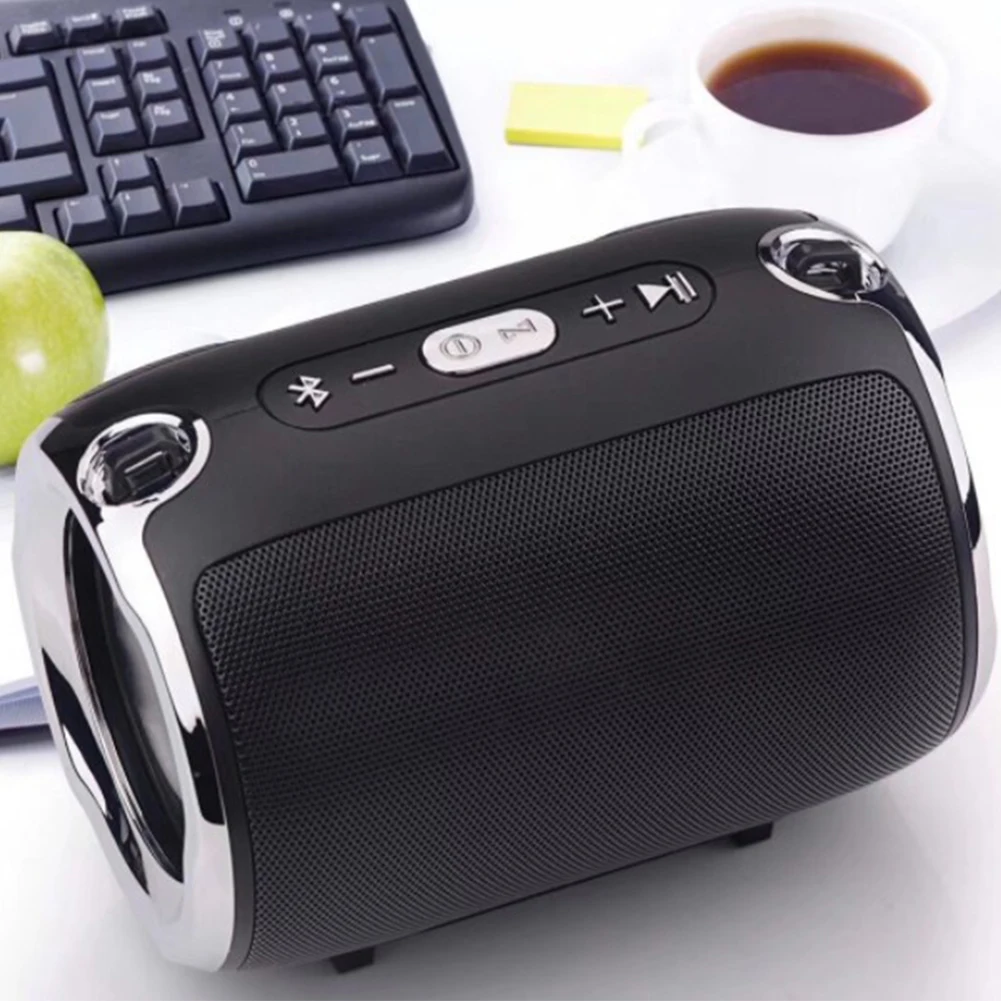 S518 супер сабвуфер Bluetooth Колонка для путешествий с плечевым ремнем Кнопка Стерео аудио беспроводной Мини Цилиндрические вечерние бумбокс