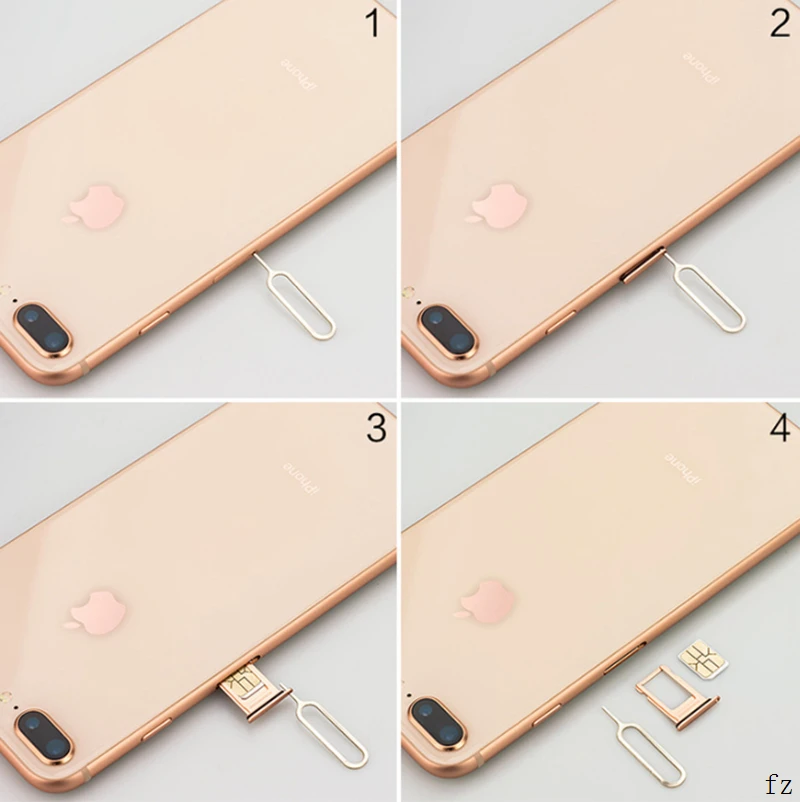 10000 шт для iPhone 6 7 X извлечение сим-карты Pin лоток открытый ключ для samsung инструмент для удаления сотового телефона