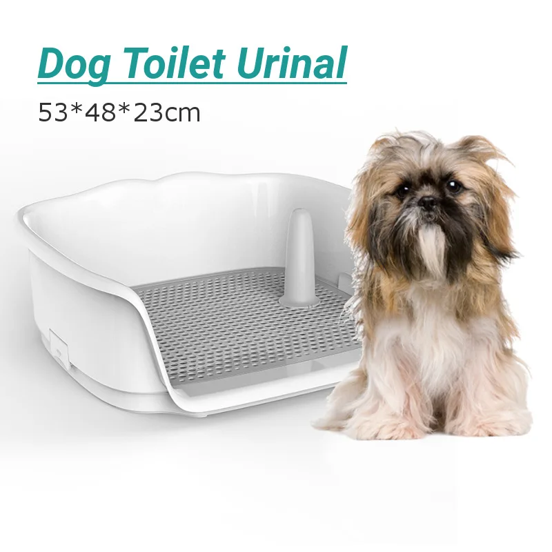 Portable Dog Toilet Potty Pet Puppy Litter Training Toilet Tray Pad Mat