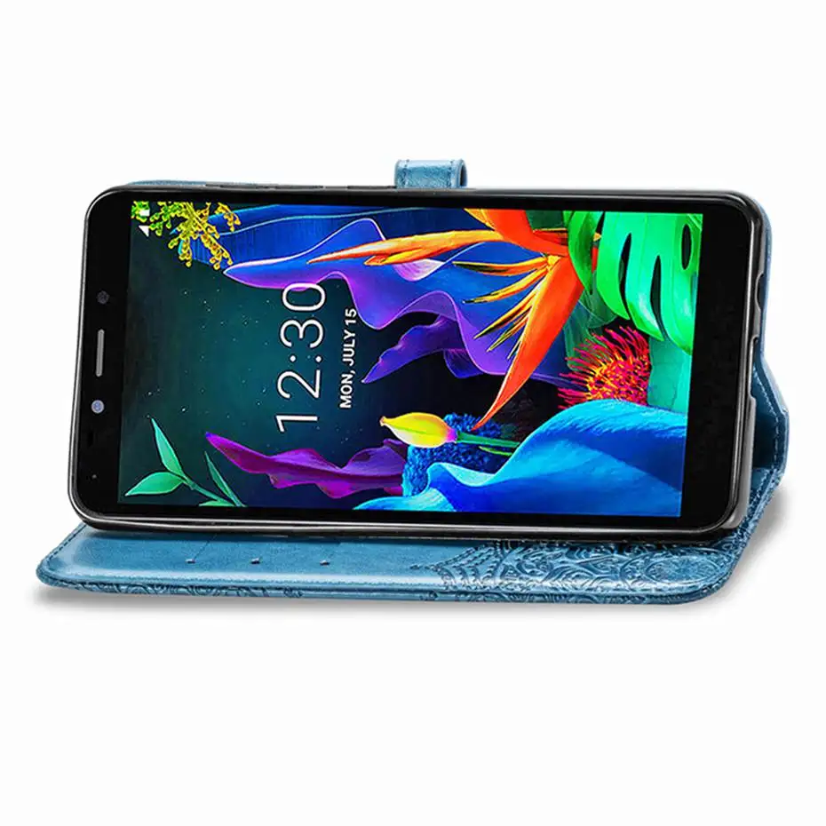 3D Мандала флип чехол для LG K20 K30 из искусственной кожи чехол для телефона для LG K20 K30 чехол