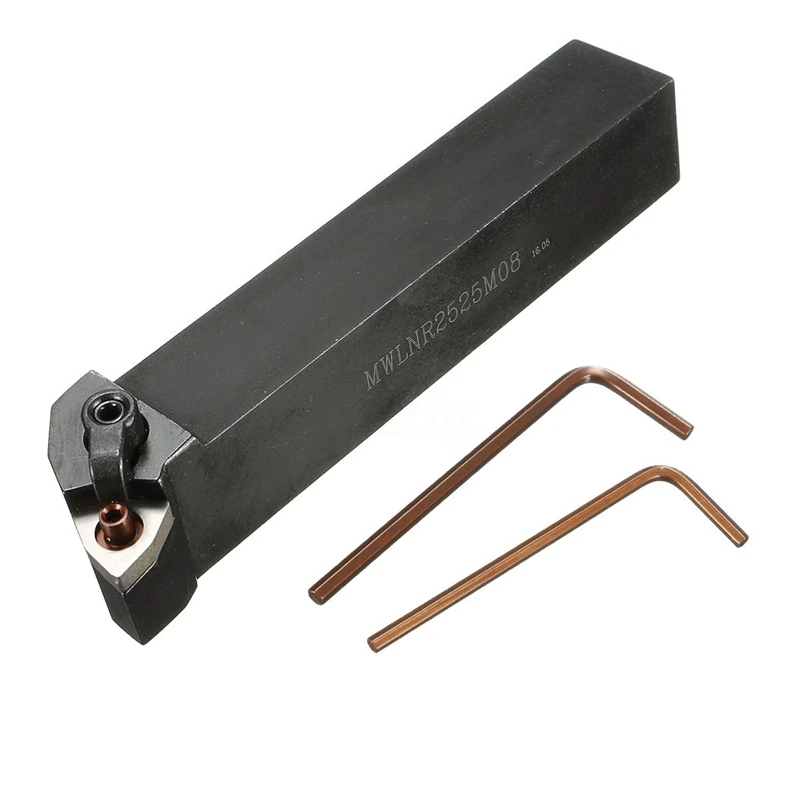 

MWLNR2525M08 Index External Right Hand Lathe Turning Holder Tool + 2 Wrench