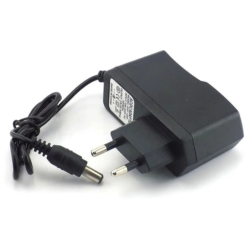 AC до 100-240V DC 12V 0.5A 500mA блок питания камеры питания Зарядка зарядное устройство для светодиодной ленты свет 5,5mm x 2,1mm K08