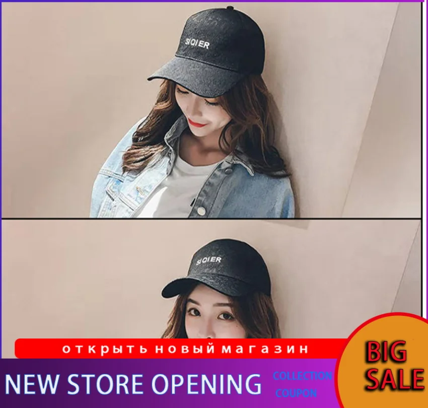 

Women's Baseball Cap New Fashion Adjustable Messy Bun Caps Black Hat Girls Casual Cotton Snapback Summer Mesh Hat