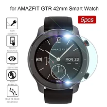 5 шт. Взрывозащищенная пленка для AMAZFIT GTR 42 мм Смарт-часы защита экрана от царапин