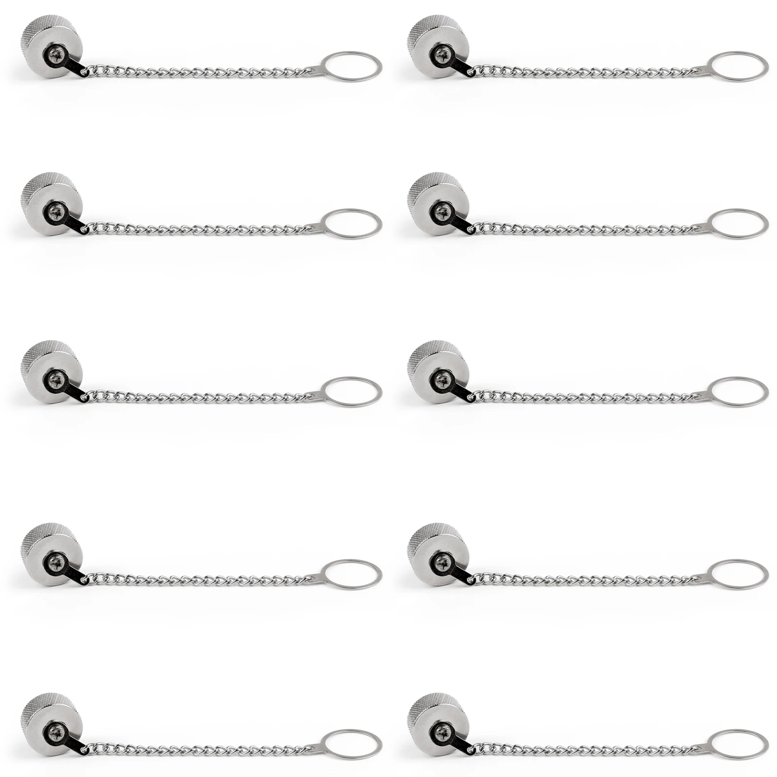 Защитный чехол от пыли areyourstore 10 шт. с цепочкой для разъема N Female или UHF SO239 RF|cover covers|l