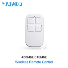 YAJADO High Quality 433Mhz&315Mhz Wireless Remote Control with SOS Button for Arming or Disarming of Home Security Alarm System YAJADO High Quality 433Mhz&315Mhz Wireless Remote Control with SOS Button for Arming or Disarming of Home Security Alarm System