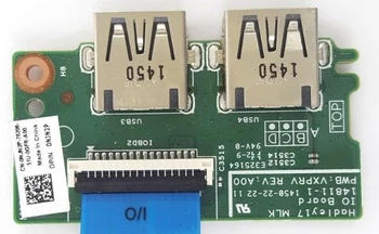 

FOR DELL FOR Inspiron-17 7737 I/O Board Dual USB PN 14811-1 TMT YA-4A1 NJN2P 0NJN2P
