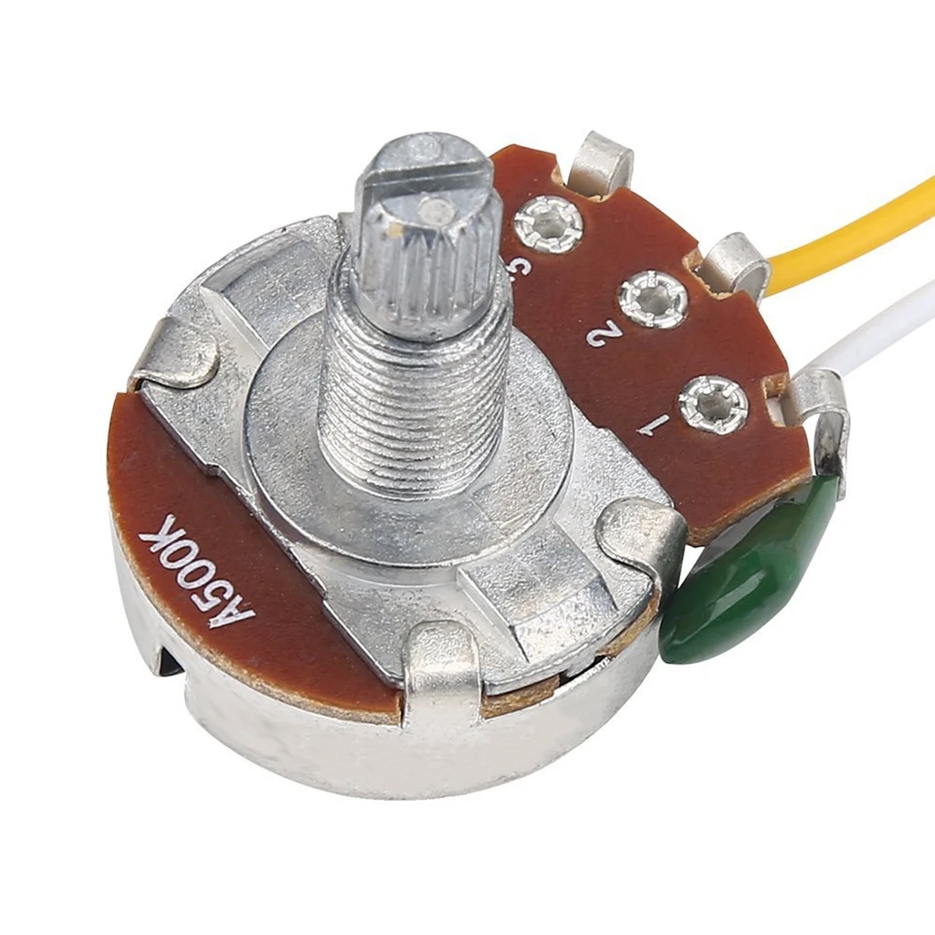 Electric Guitar Wiring Harness Pre-wired Kit 3 Way Toggle Switch 500K Pots 1T1V