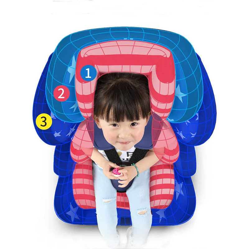 Детские автомобильные безопасные сиденья, детское автомобильное сиденье, Регулируемый угол наклона, HDPE интегрированный формирующий общий тип, детская Автомобильная Колыбель