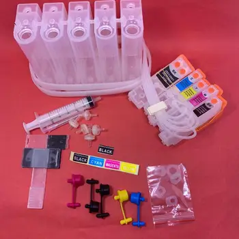 

YOTAT CISS ink cartridge T2601 T2611 T2612 T2613 T2614 for Epson XP-600 XP-700 XP-605 XP-800 XP-610 XP-710 XP-615 XP-810 XP-510