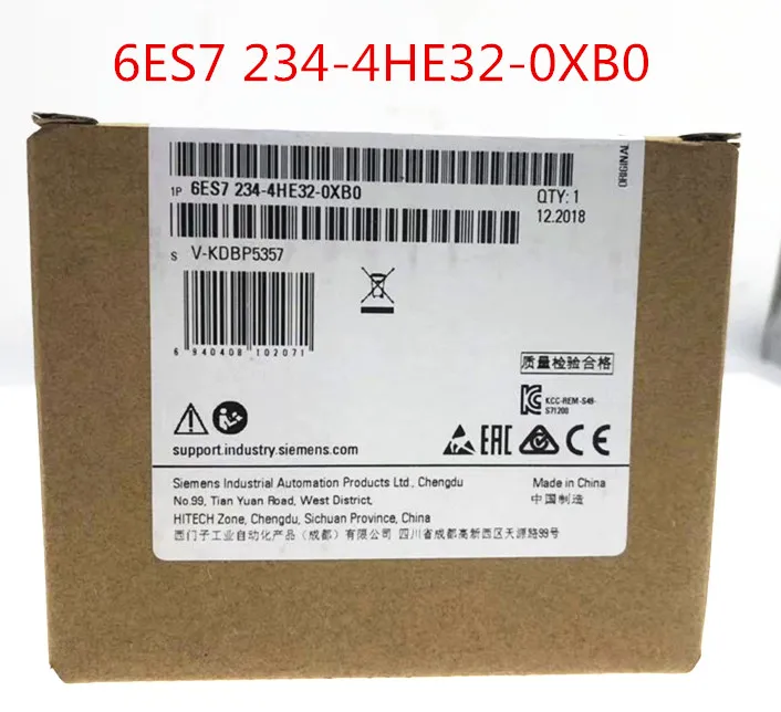 6ES7234-4HE32-0XB0(6ES7 234-4HE32-0XB0) SIMATIC S7-1200, e/S ANALÓGICA SM 1234, 4 AI/2 AO,+/-10 V, 14 BIT, TEMOS ESTOQUE