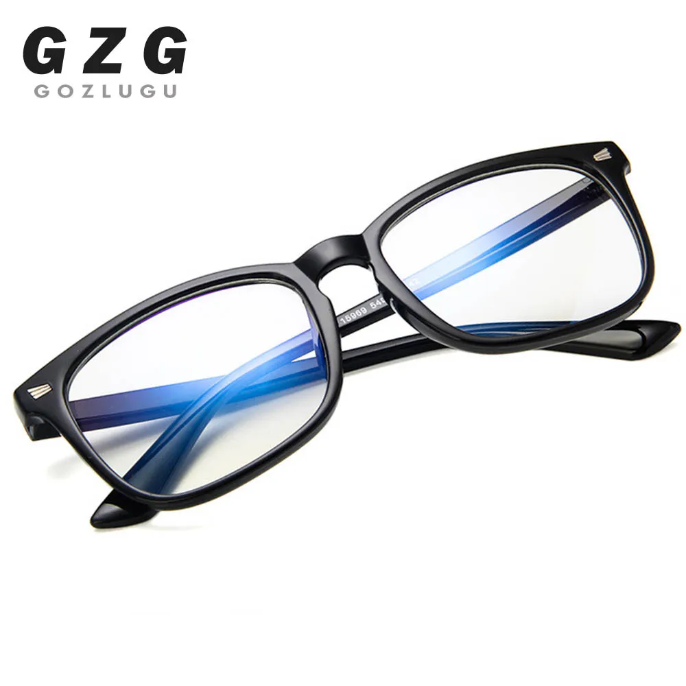 

Blue Light Blocking Glasses Women Men Vintage Eyeglass Frame Oversize Square Black Men Optical Computer Reading Eyeglasses