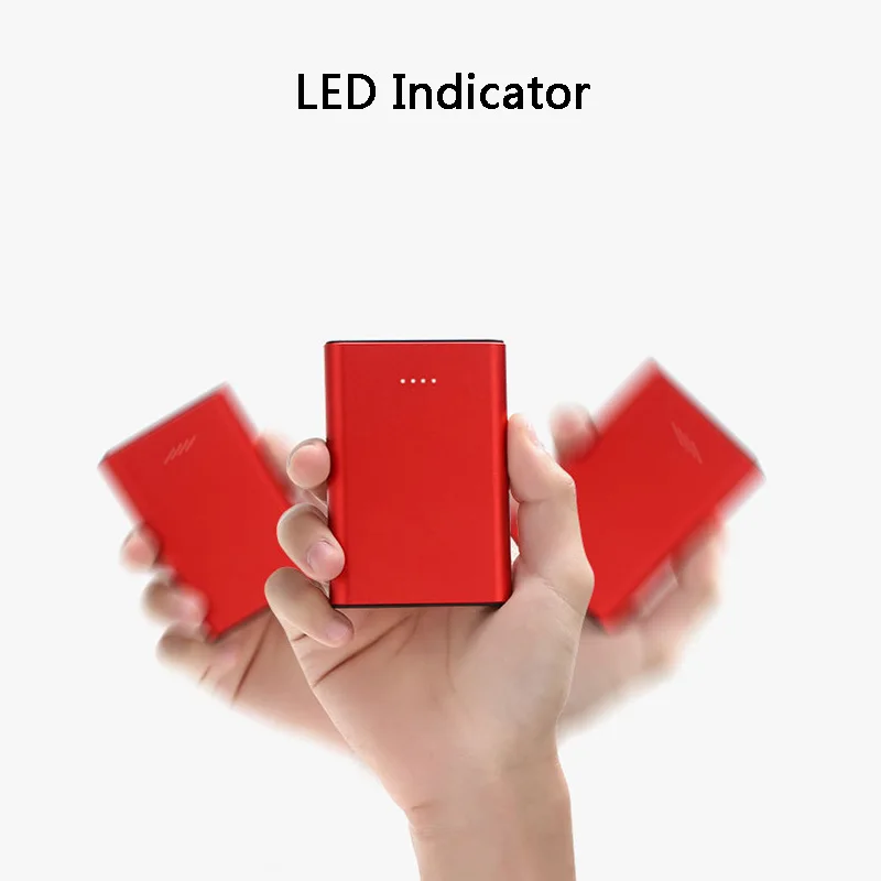 Band New5000 mAh Mini power Bank 2.1A светодиодный индикатор быстрой зарядки портативный зарядный внешний аккумулятор для Xiaomi Mi9