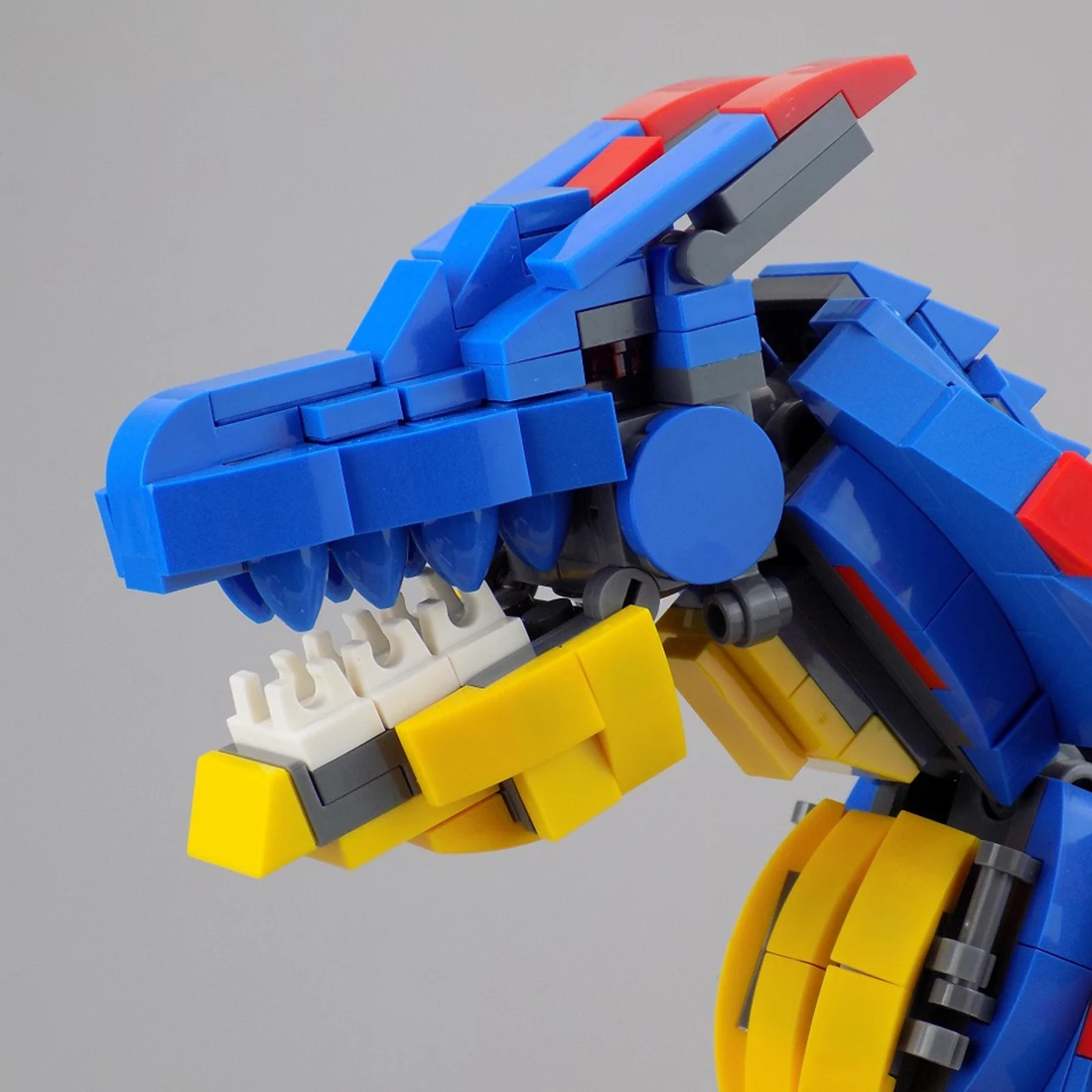 891 шт. MOC гигантский Монстр морской дракон модель сборки маленькая частица строительные блоки обучающая игрушка набор строительство и строительство