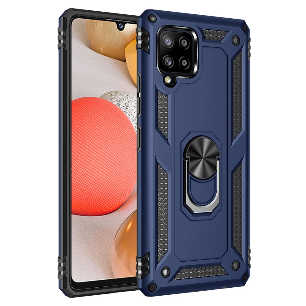Funda de soporte de anillo a prueba de golpes para Samsung Galaxy, Funda de TPU Ultra a prueba de golpes para Samsung Galaxy A32 A72 A52 A42 A12 5G 4G S20 FE S20FE S21 Plus