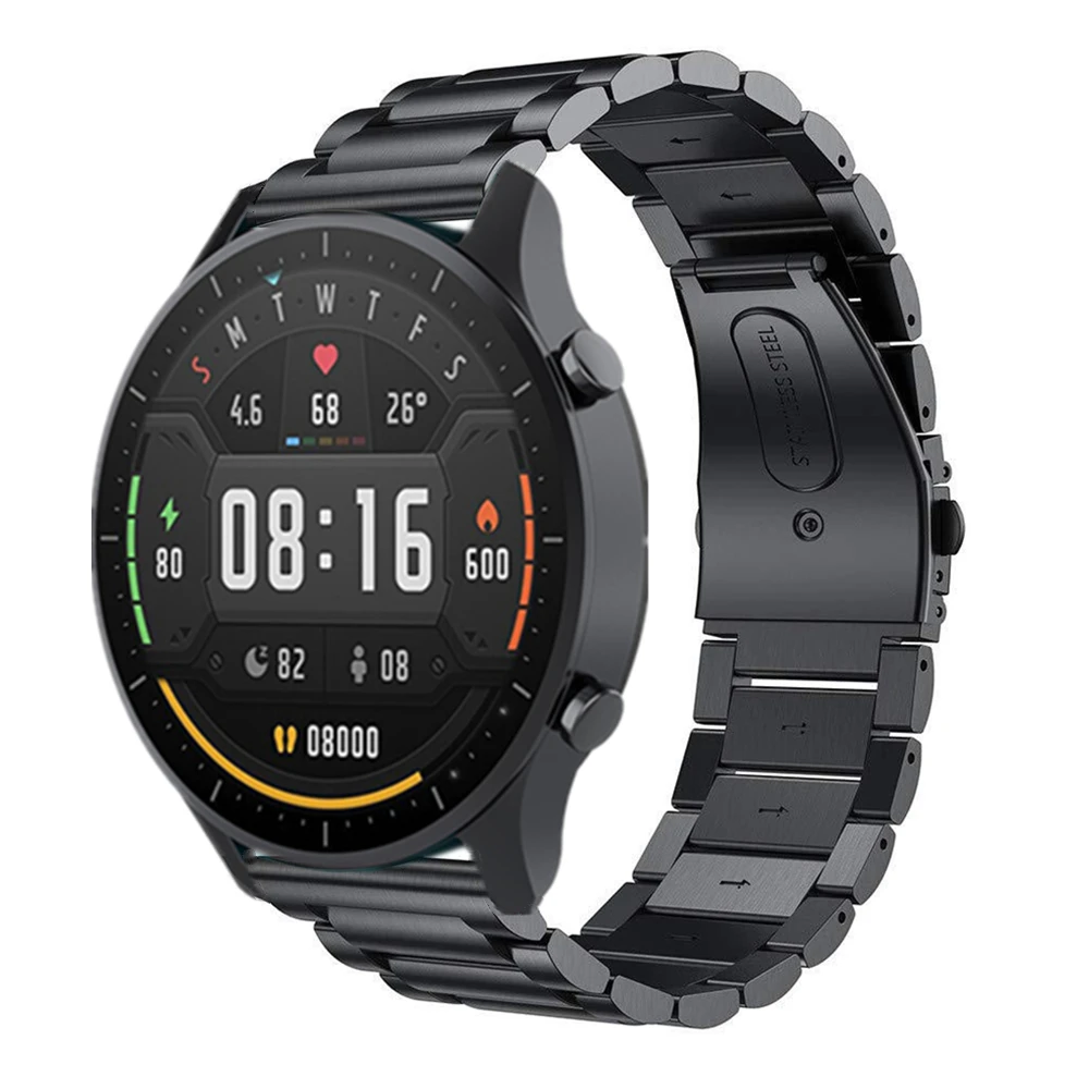 Ремешок из нержавеющей стали для Realme Watch S Pro сменный Браслет Xiaomi Mi цветной Mibro Air