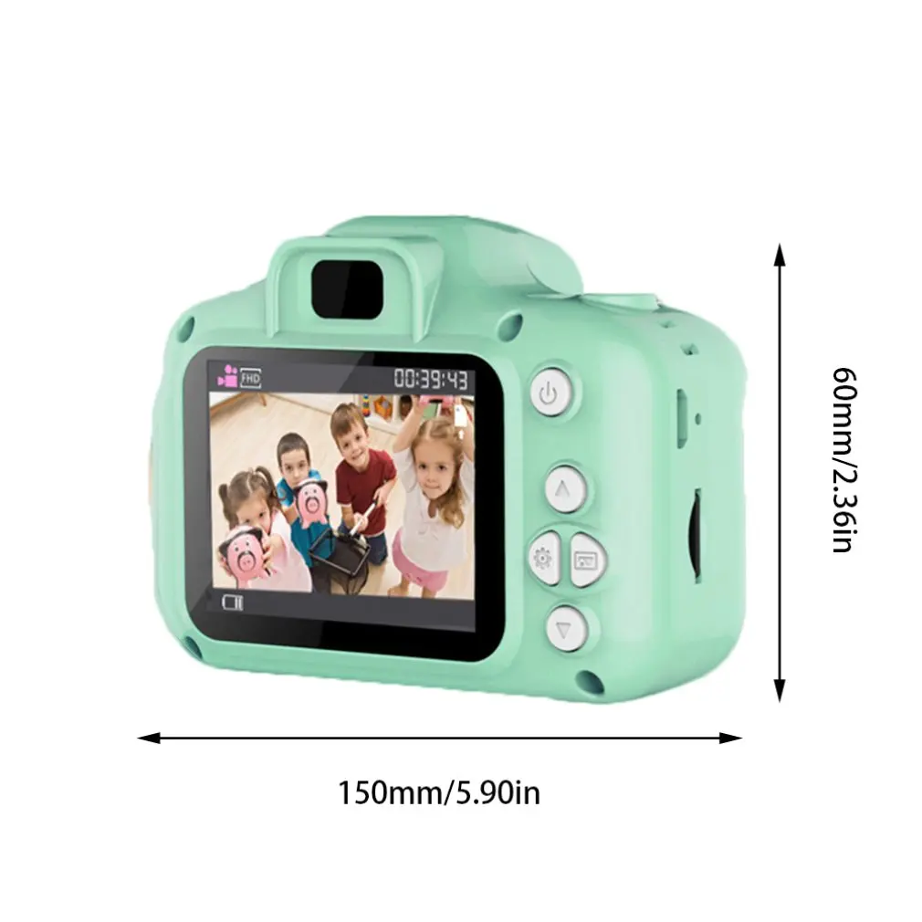C5 Children'S Camera Hd Screen Chargable Digital Mini Camera Kids Cute Camera Toy Outdoor Photography Props