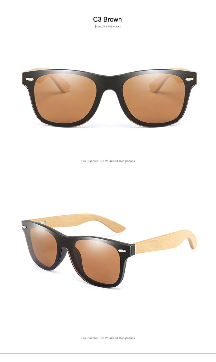 Natural Wooden Sunglasses Men Women Brand Designer Retro Wood Sun Glasses For Men Mirror Shades Fashion Oculos Gafas De Sol