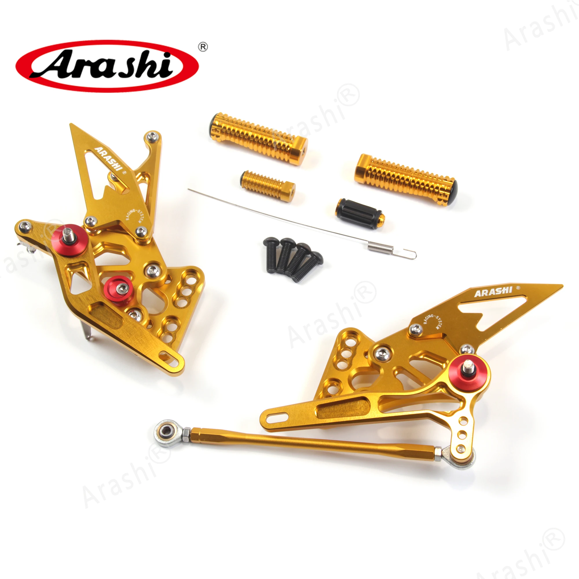 Араши для SUZUKI GSXR1000 2005- ЧПУ Rider Rearset регулируемая подножка GSX1000R GSXR GSX-R 1000 2006 2007 2008 2012