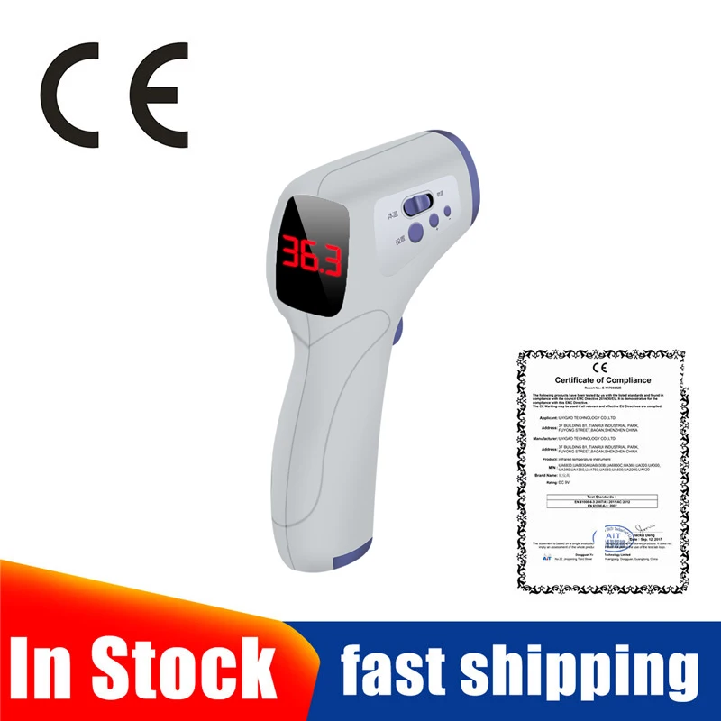 

Muti-fuction Baby/Adult Digital Termometer Infrared Forehead Body Thermometer-Gun Non-contact Temperature Measurement Device