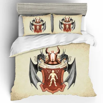 

Home Textiles Bed Linen Set Game Of Thrones Quality Children Couple Twin Size Bedding Set duvets and linen sets Bed Linen Cotton