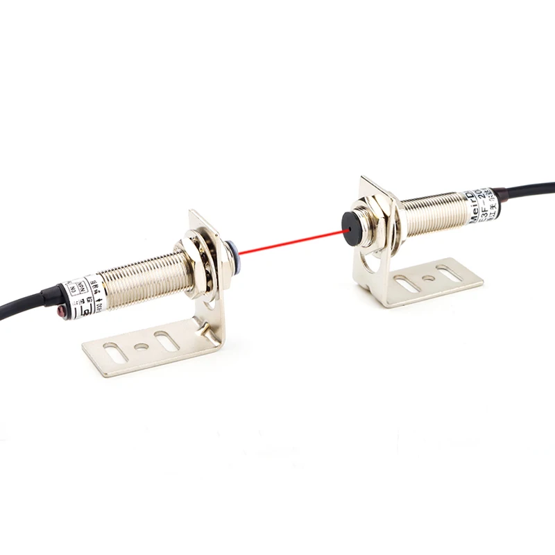 M12 Waterproof Laser Photoelectric Switch Laser Beam Sensor Switch 20