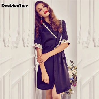 

2020 women sexy faux silk night gown kimono lingerie belt lace bath robe nightwear nightdress sleepwear nightgown bridesm