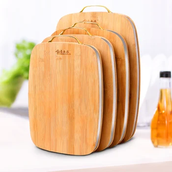 

Cutting Board Whole Bamboo Cutting Board Mildew Proof Household Knife Board Rectangular Large Thick and Durable Cut Fruit Chop