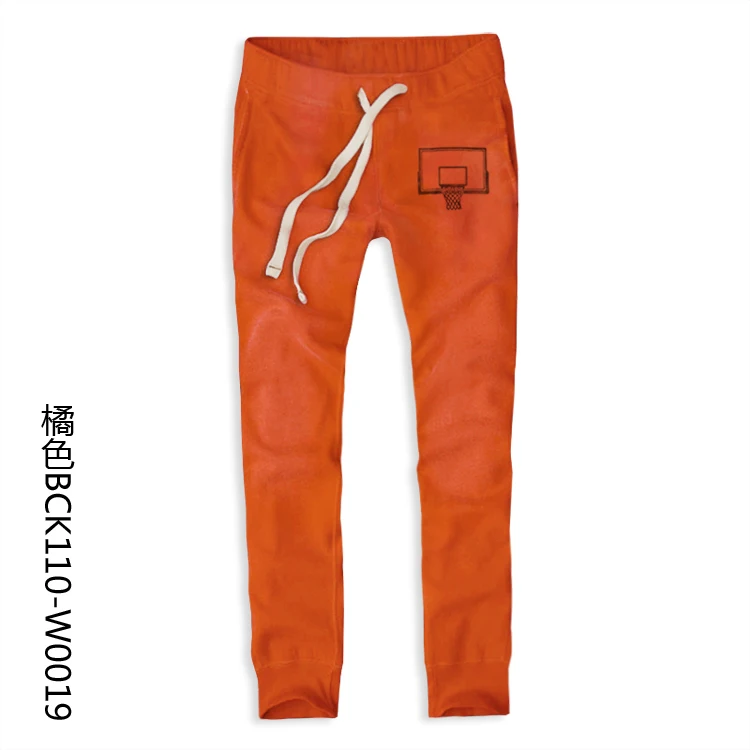 BCK110-W0019 Новые мужские спортивные штаны узкие брюки большого размера плюс хлопок af hollistic мужские спортивные штаны оранжевые 4XL 5XL - Цвет: BCK110-W0019