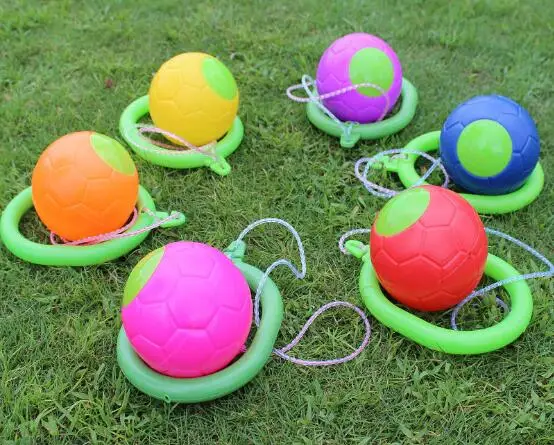 1PC Kip Ball Outdoor Fun Toy Ball Classical Skipping Toy Exercise coordination and balance hop jump playground may toy ball ZXH - Image 4