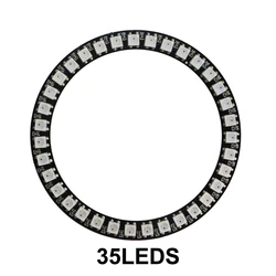 Vibrant LED Pixel Light Ring with Individually Addressable LEDs (35Leds)