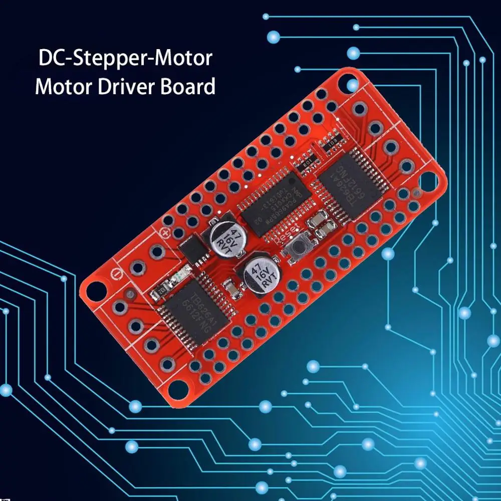 DC шаговый двигатель драйвер платы dc-шаговый двигатель PCA9685+ TB6612 аксессуары изысканно разработан прочный
