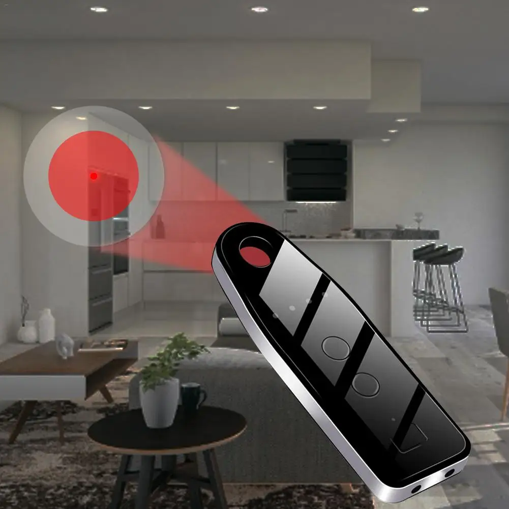 Micro Camera Detector Anti Spy Detector Camera Finder Device GPS for Hotels Bedrooms Fitting Rooms Privacy Protect Security