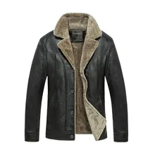 Мужские пальто и куртки из искусственного меха, зимняя мотоциклетная кожаная куртка, Мужская однотонная Флисовая теплая ветровка, куртки размера плюс 4XL