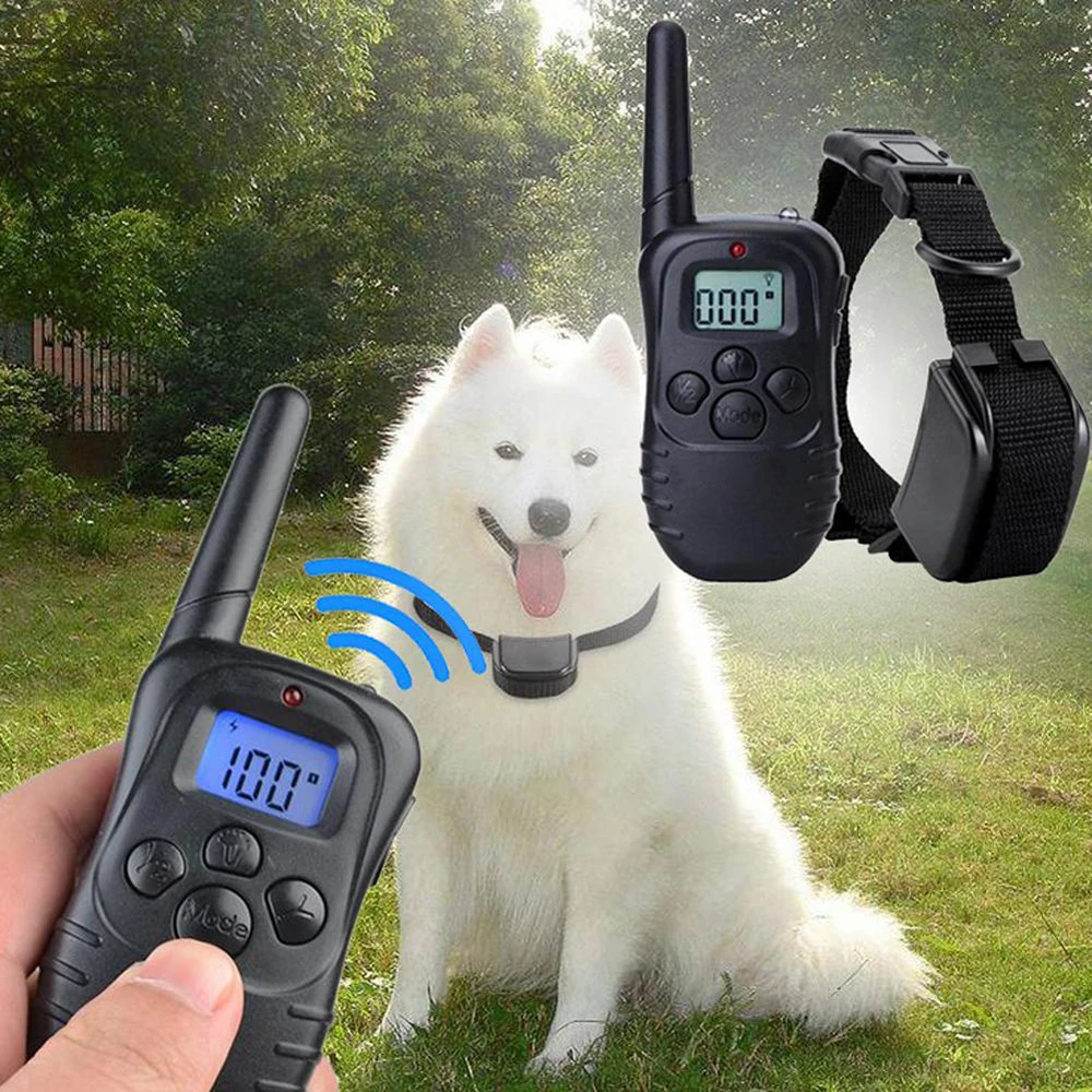 1000 FT Dog Training Shock Collar - Waterproof With Recharegable Battery