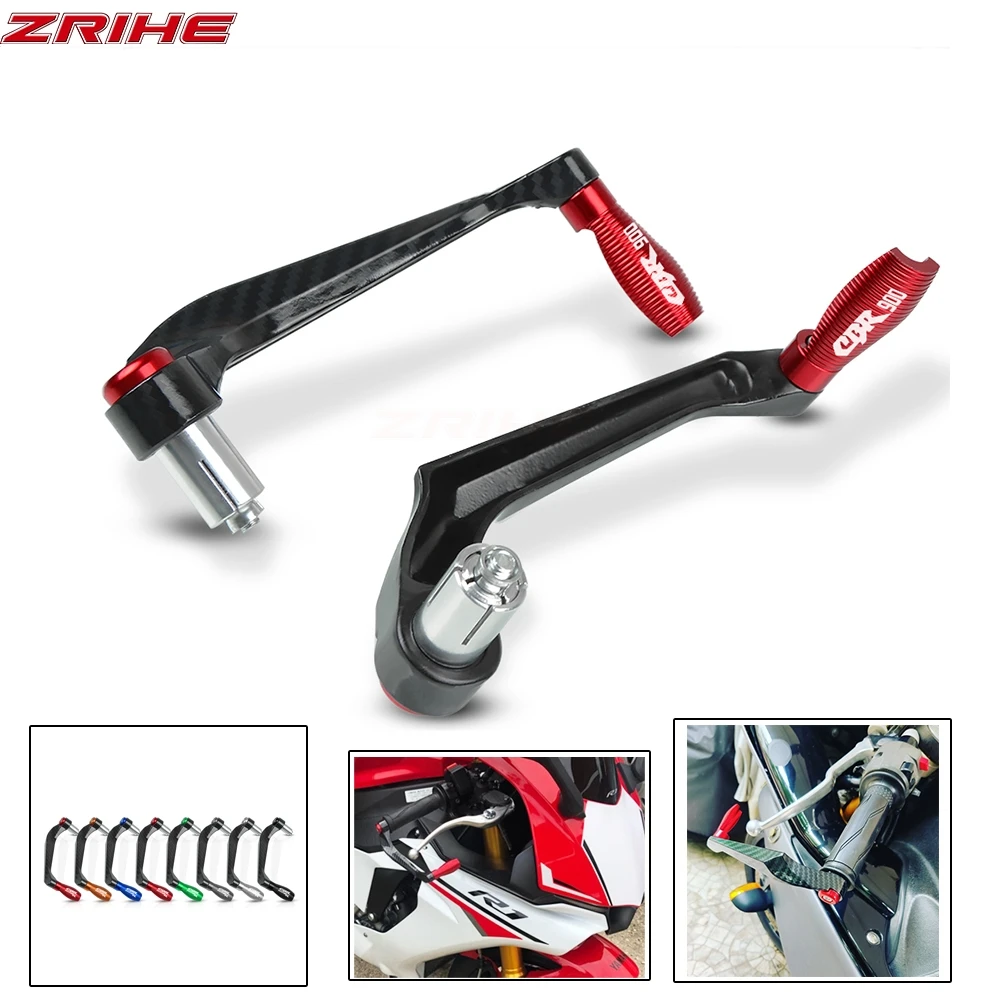 CBR900 Motorcycl accessories Universal 7/8"22mm Motorcycle Handlebar Brake Clutch Levers Protector Guard Lever Guard FOR HONDA