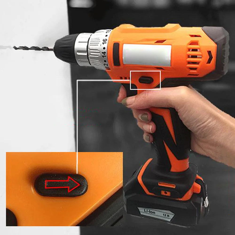 

Hand Electric drill Battery Charger Cordless Workshop Power Tools Lighting