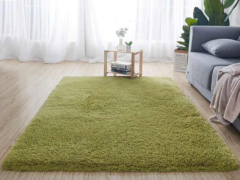 40x60/50x80cm Soft Bath Mats Bedroom Bathroom Carpet Plush Mat Slip-Resistant Pad Oval Doormat Water Absorption Floor Mats