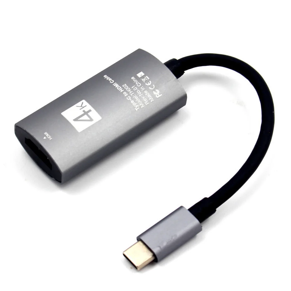 Type-C 3,1-HDMI 4K видео HDTV адаптер для MacBook/samsung Galaxy S9/S8 используется для подключения к компьютеру мобильного телефона