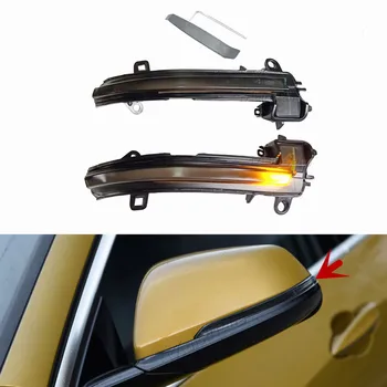 

Dynamic Indicator Blinker LED Side Wing Mirror Flowing Turn Signal Light For BMW X1 F48 2016-2018 2 Series F45 F46 X2 F39