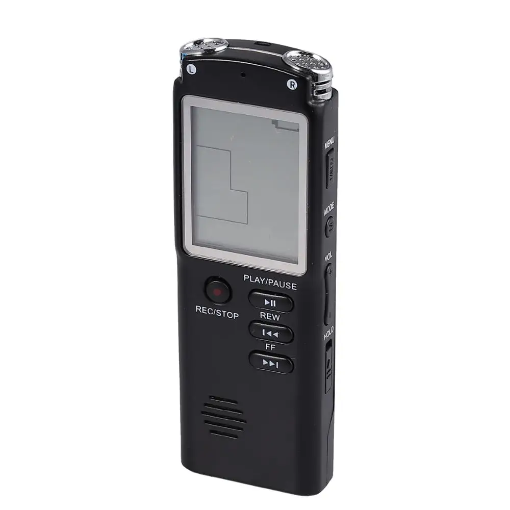 Neoteck 16 Гб перезаряжаемый цифровой звук диктофон USB lcd Диктофон MP3 плеер Высокое качество MP3 WAV формат записи