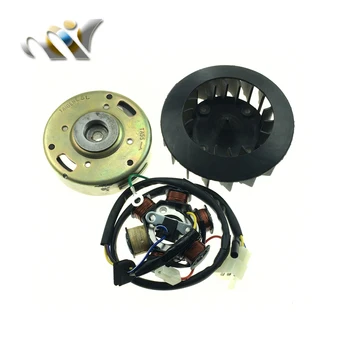 

for DIO 50 Dio50 AF 18 AF17 AF18 AF27 AF28 lightweight 8 coil power generator tuning upgrade stator coil magneto rotor ignition