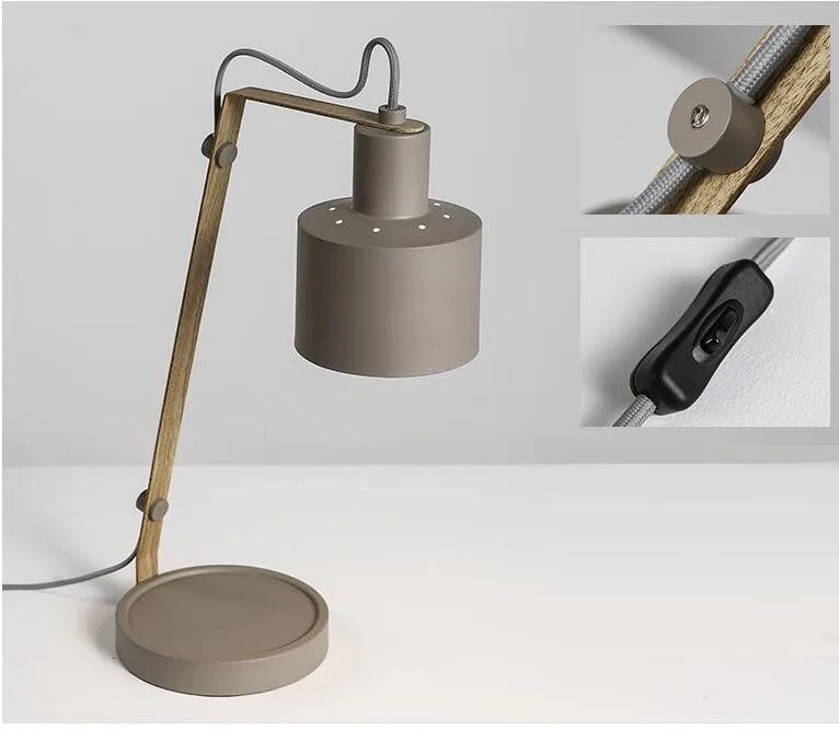 Минимализм длинная рука Настольная лампа для офиса складной настольная | Лампы и