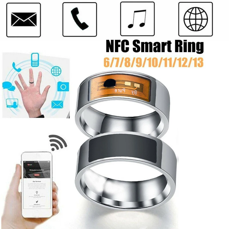

NFC Smart Ring ID Card Multifunctional Waterproof Intelligent Magic Smart Wear Finger Digital Ring for Android Windows NFC Ring