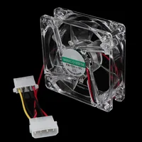 8cm Cooling Fan PC Computer Case DC 12V Molex 4PIN Mute Color Light 8025 With LED Lights Chassis 80*80*25mm - Image 6