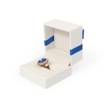 

New Korean Version Of The Bow Hit Color Decorative Paper Jewelry Ring Bracelet Pendant Long Chain Box With Handbag For Gifts