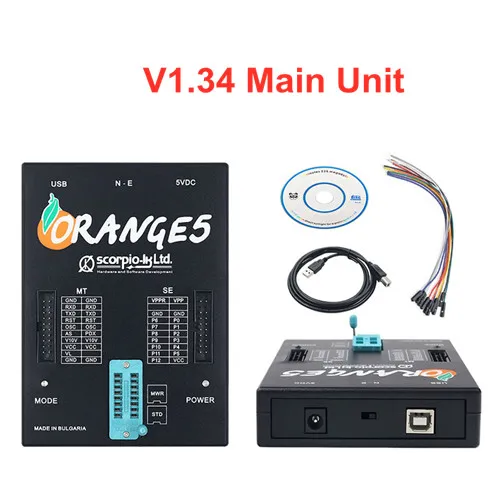 Main Unit For OEM Orange5 V1.36 V1.34 ECU Programmer Orange 5 ECU Programmer normal car temperature gauge Diagnostic Tools