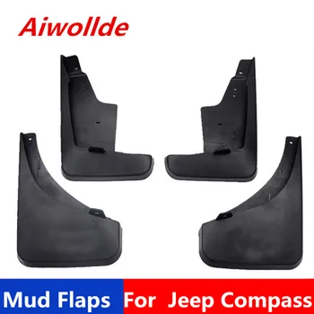 

Car Mud Flaps For Jeep Compass 2006-2010 2011-2016 Mudflaps Splash Guards Mud Flap Mudguards Fender