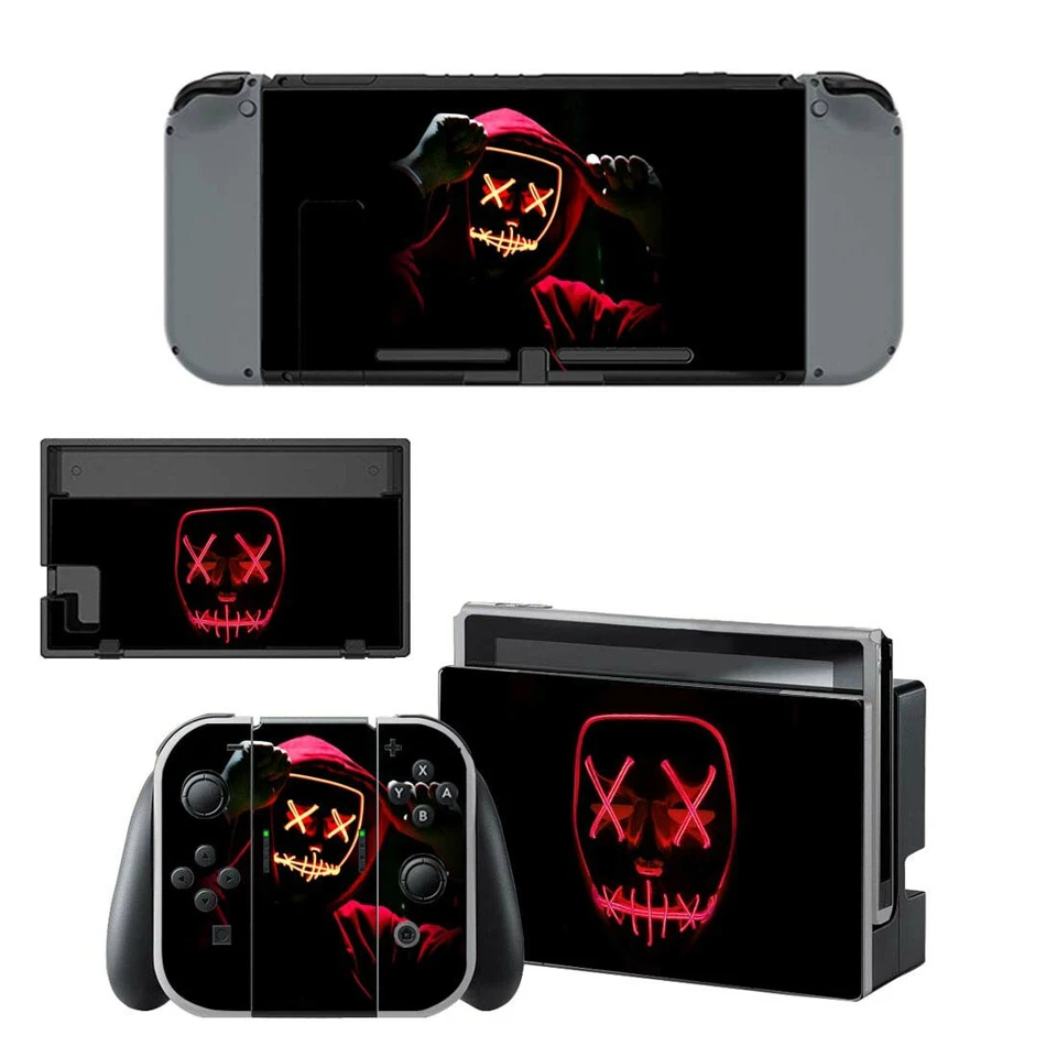 Переключатель кожи виниловые наклейки Набор для NS консоли/Joy-Con контроллер и док-станция для nyd наклейки на выключатель